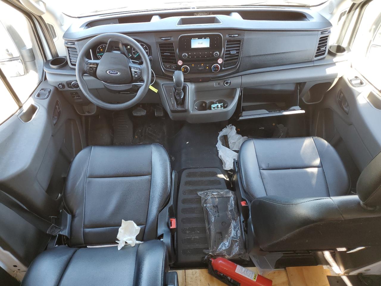 2023 Ford Transit VIN 1FTBR3X85PKA70913 Copart auction photo, rear end / side damage thumbnail 8