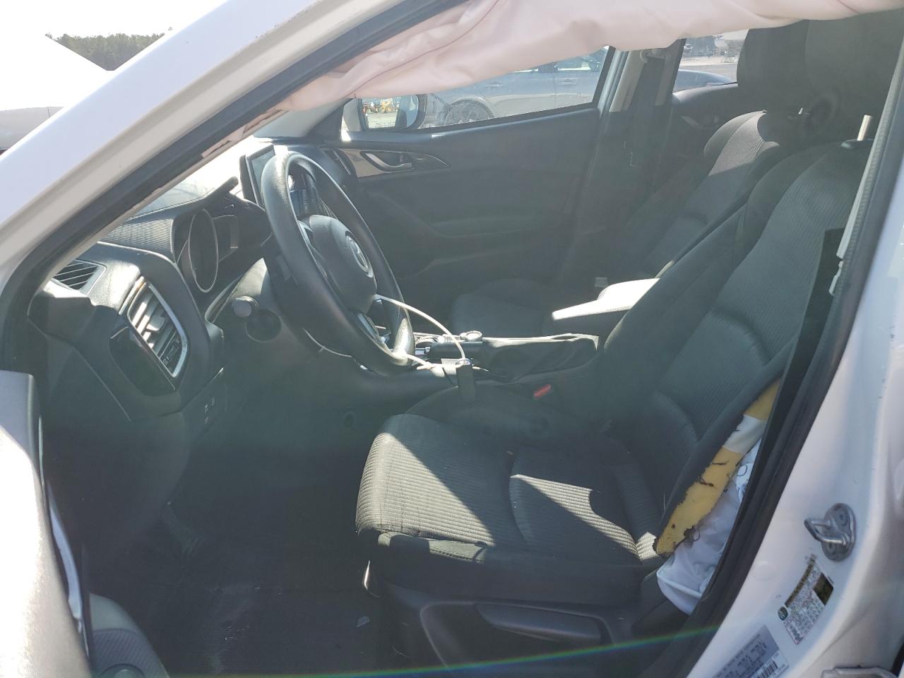 2016 Mazda 3 VIN JM1BM1U72G1304963 Copart auction photo, front end / side damage thumbnail 7