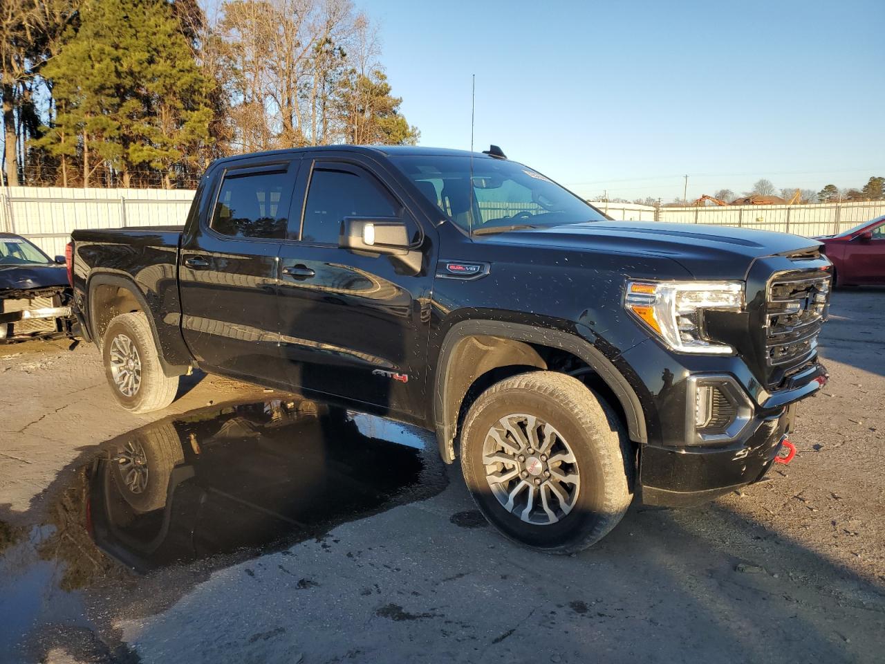 2021 GMC Sierra VIN 1GTP9EEL7MZ251720 Copart auction photo, front end damage thumbnail 4