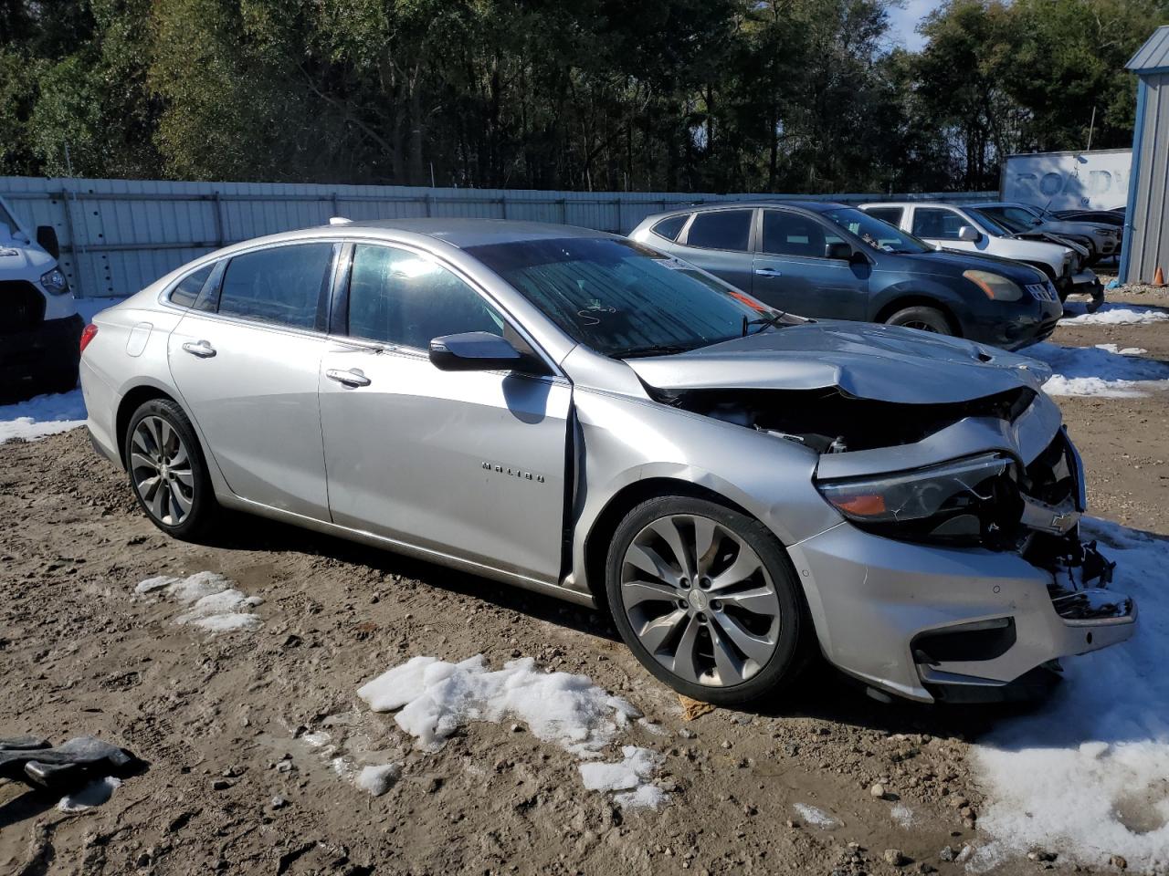2016 Chevrolet Malibu VIN 1G1ZH5SX4GF200712 Copart auction photo, front end damage thumbnail 4
