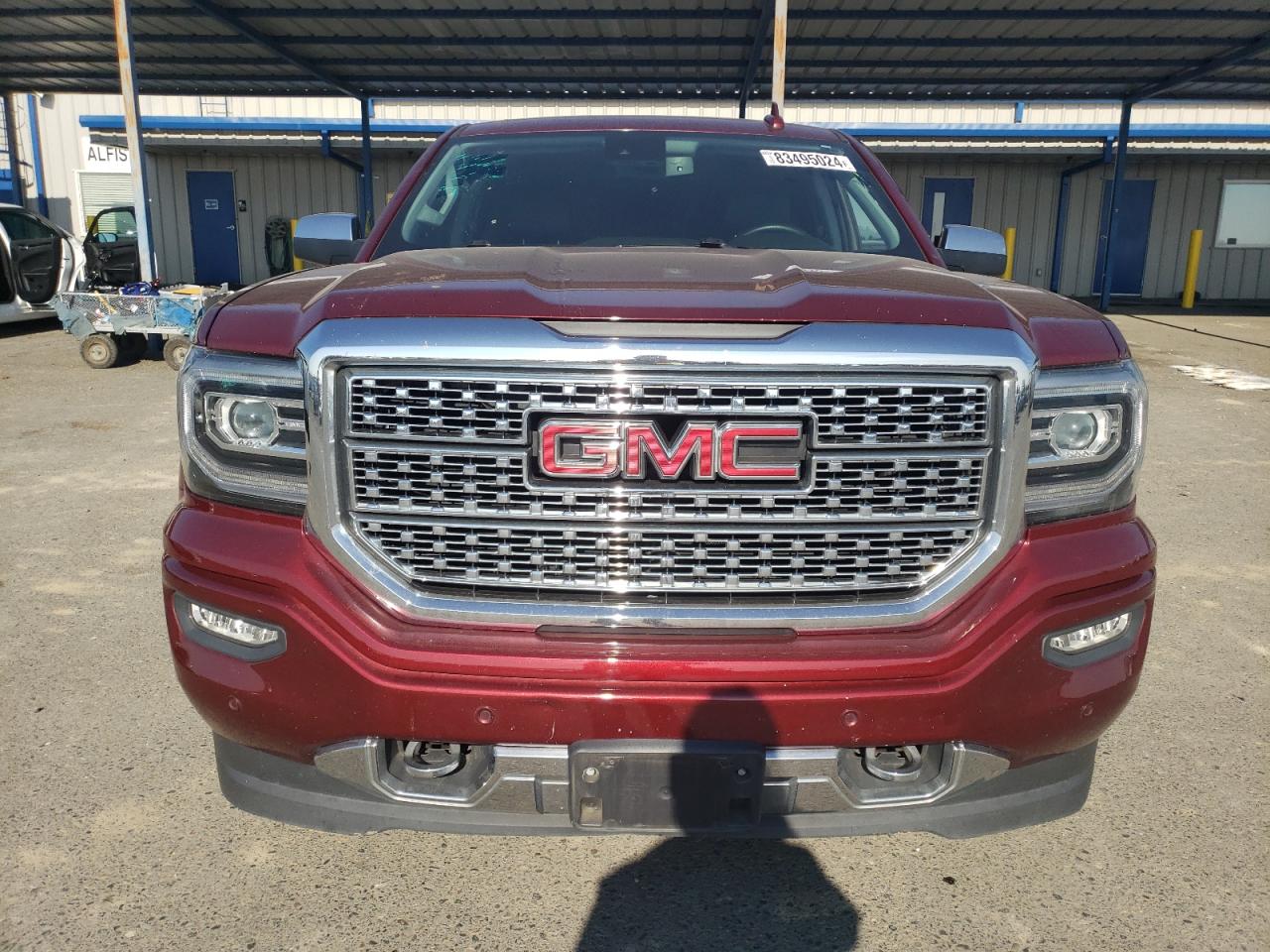 2017 GMC Sierra VIN 3GTU2PEJ2HG344801 Copart auction photo, all over damage thumbnail 5