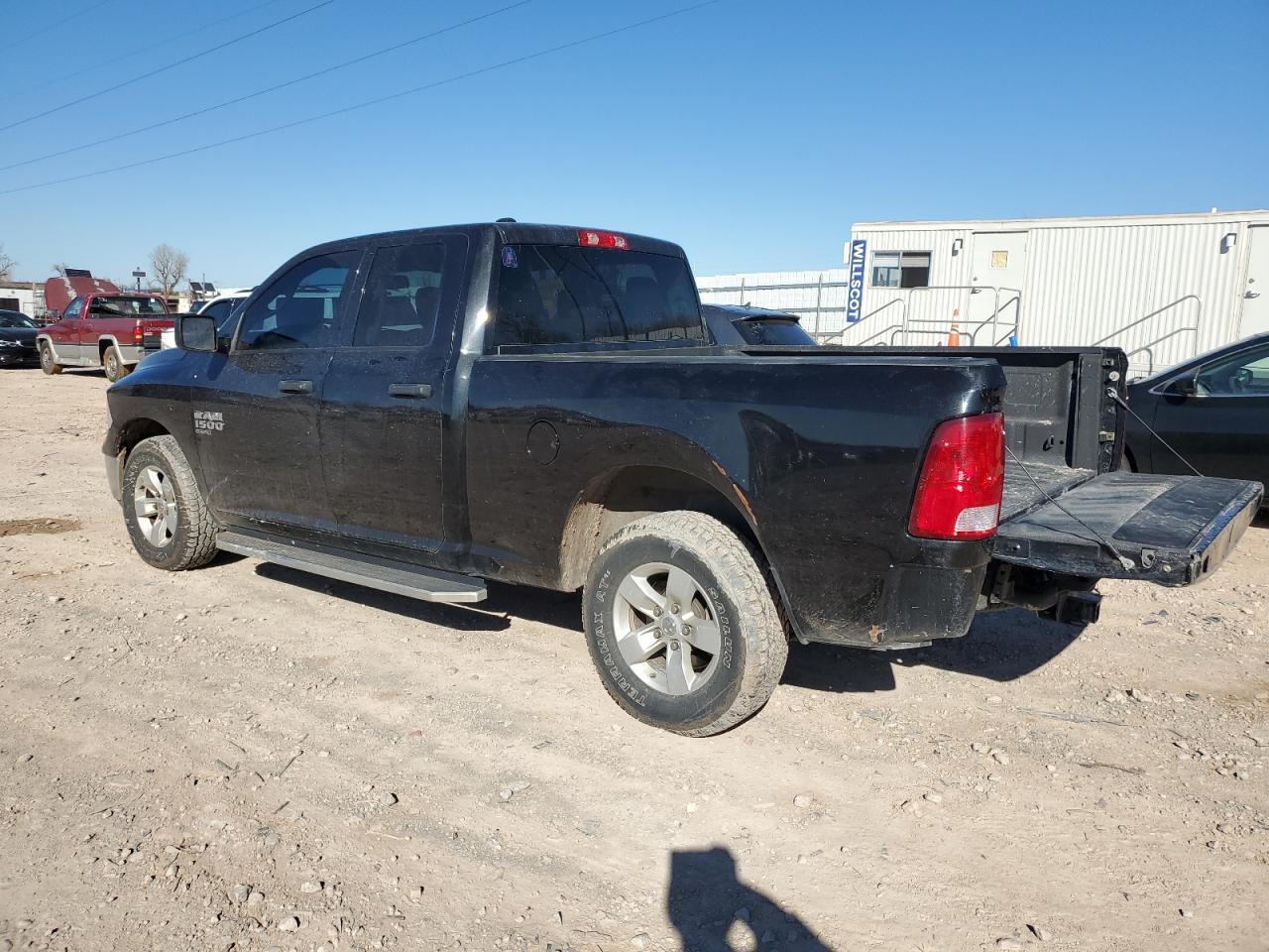 2019 RAM 1500 VIN 1C6RR6FG7KS546460 Copart auction photo, rear end / minor dent/scratches damage thumbnail 2