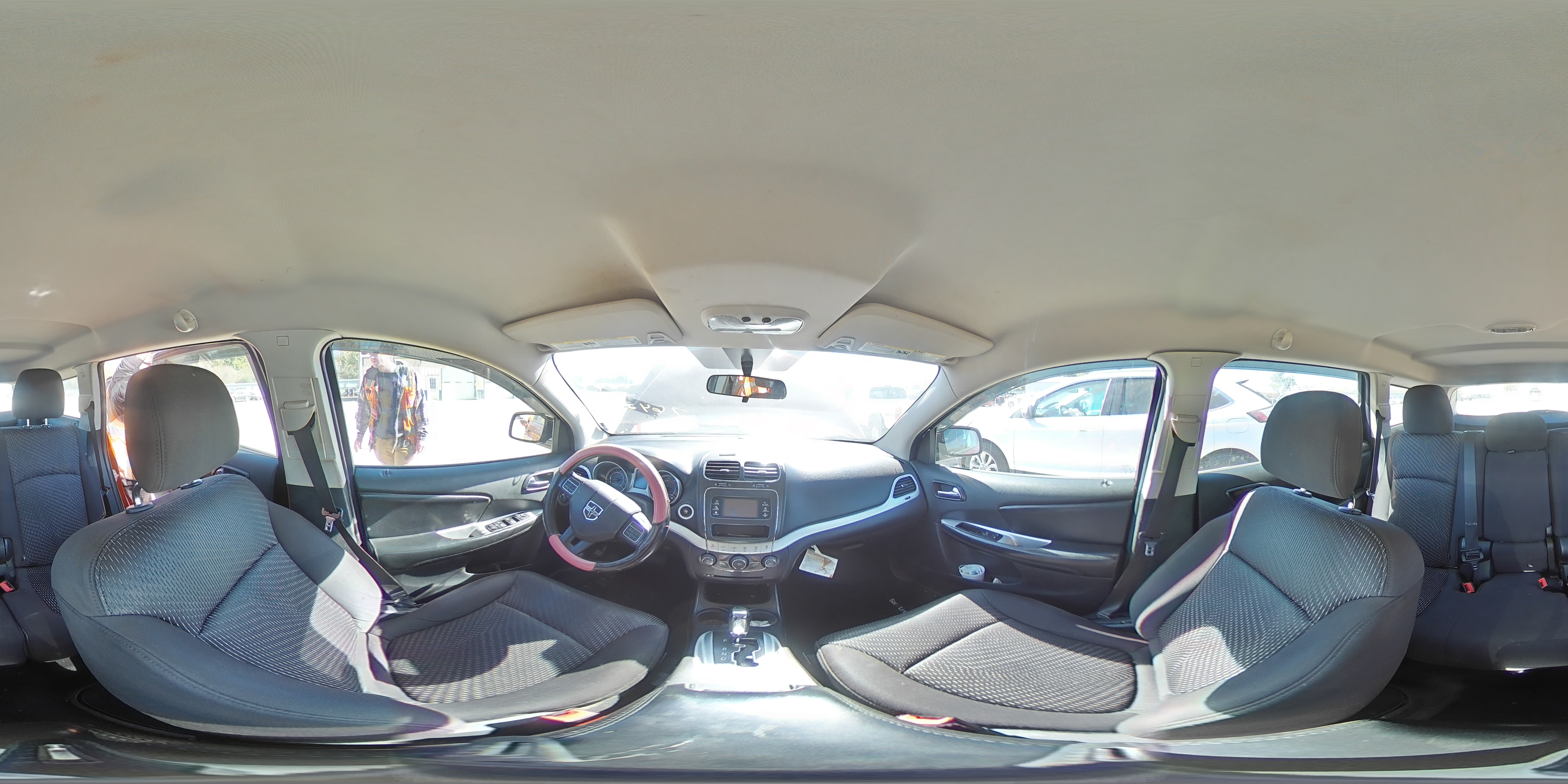 2014 Dodge Journey VIN 3C4PDCAB3ET133298 Copart auction photo, side damage thumbnail 12