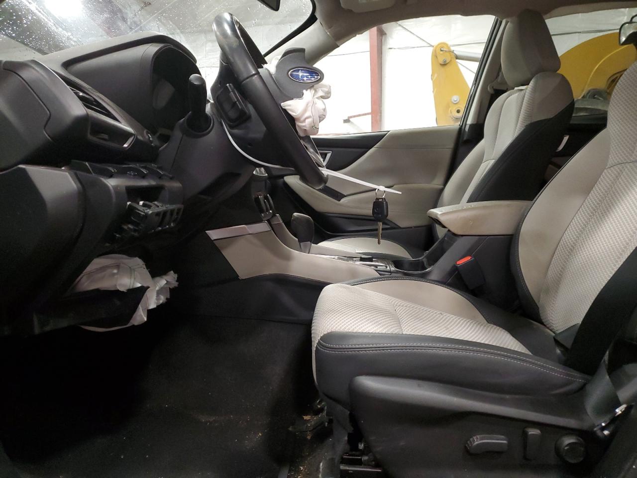 2019 Subaru Forester VIN JF2SKAEC0KH572476 Copart auction photo, front end / side damage thumbnail 7