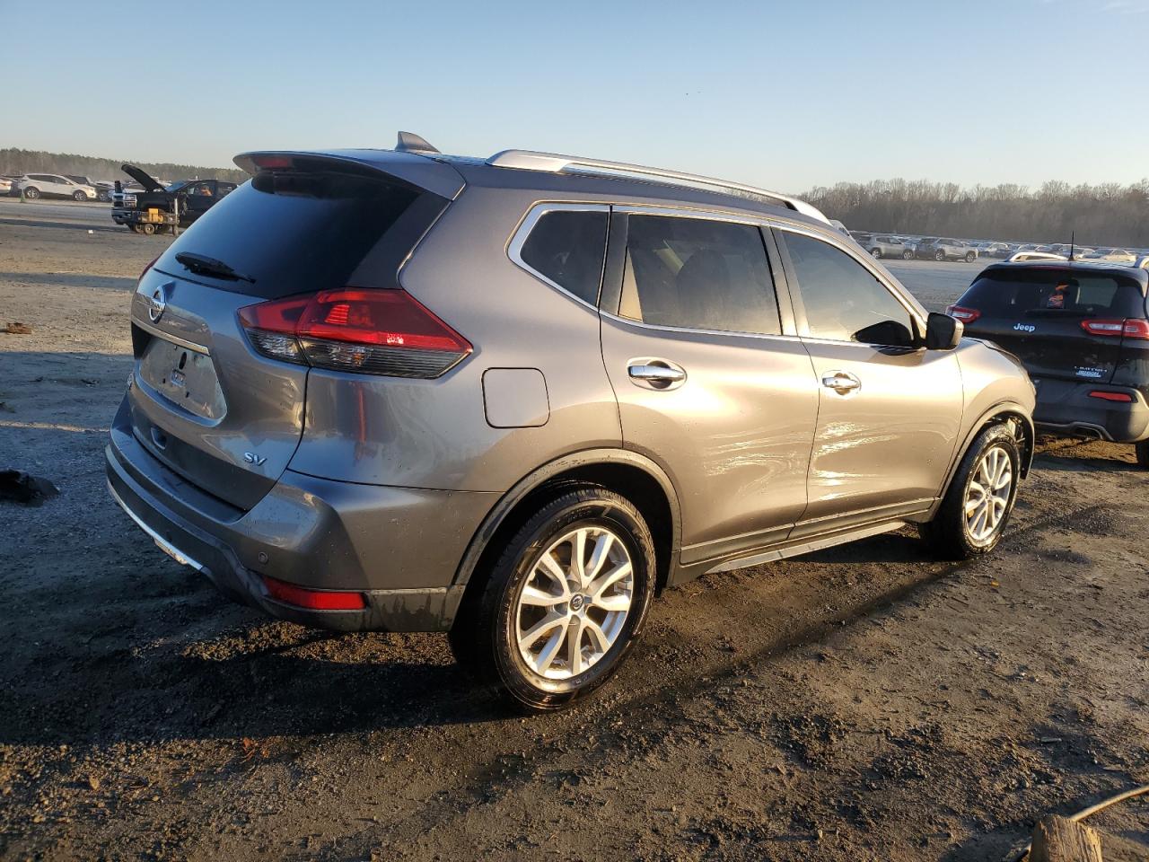 2019 Nissan Rogue VIN KNMAT2MT2KP507083 Copart auction photo, front end damage thumbnail 3