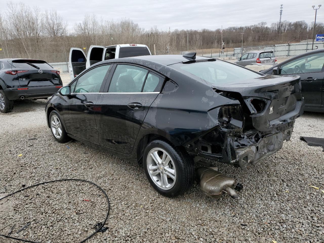 2018 Chevrolet Cruze VIN 1G1BE5SM6J7133631 Copart auction photo, rear end damage thumbnail 2