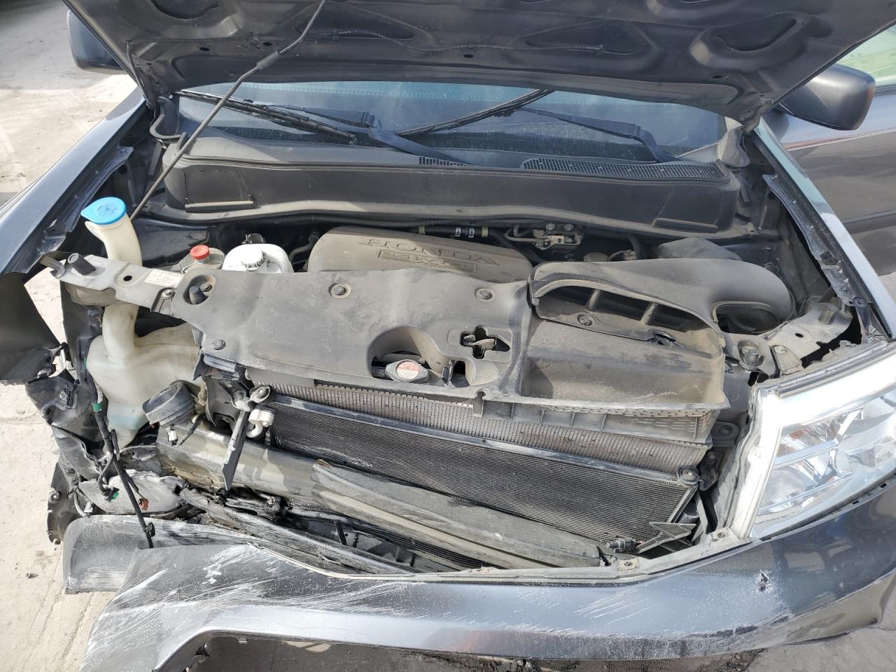 2012 Honda Pilot VIN 5FNYF3H22CB041650 Copart auction photo, front end / minor dent/scratches damage thumbnail 12