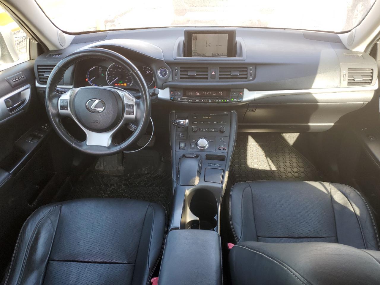 2012 Lexus CT VIN JTHKD5BH4C2111333 Copart auction photo, front end / rear end damage thumbnail 8