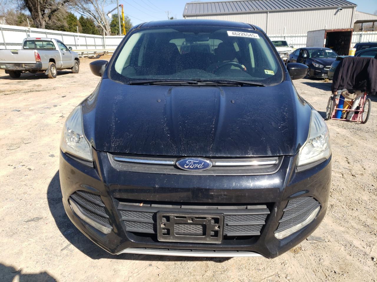 2016 Ford Escape VIN 1FMCU0G76GUB52237 Copart auction photo, rear end / side damage thumbnail 5