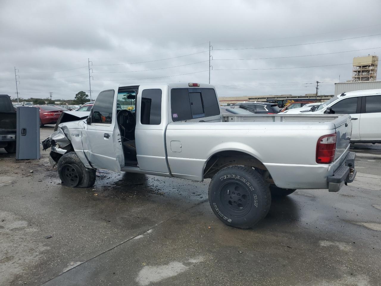 2001 Ford Ranger VIN 1FTYR14V51PB74188 Copart auction photo, front end / side damage thumbnail 2