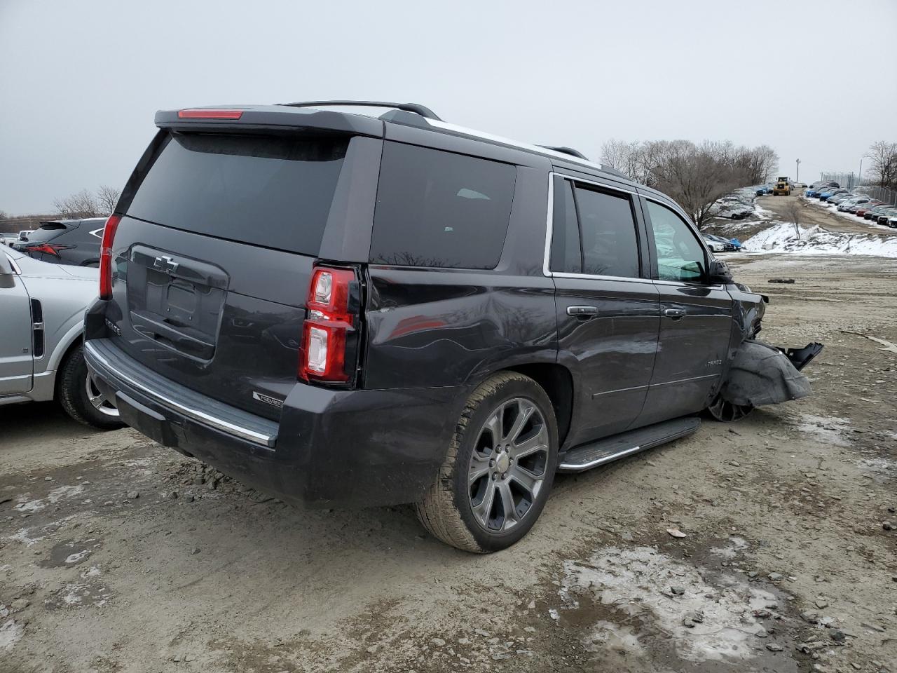2017 Chevrolet Tahoe VIN 1GNSKCKC4HR208361 Copart auction photo, undercarriage / front end damage thumbnail 3