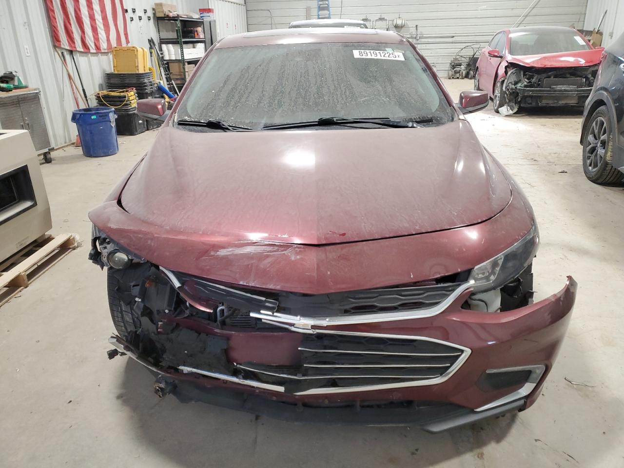 2016 Chevrolet Malibu VIN 1G1ZH5SX9GF254829 Copart auction photo, front end damage thumbnail 5