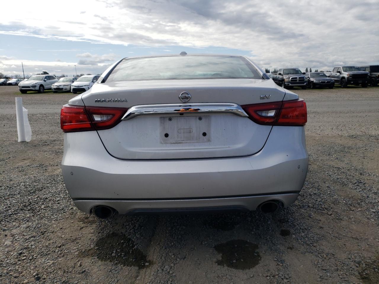 2017 Nissan Maxima VIN 1N4AA6APXHC425967 Copart auction photo, front end / rear end damage thumbnail 6