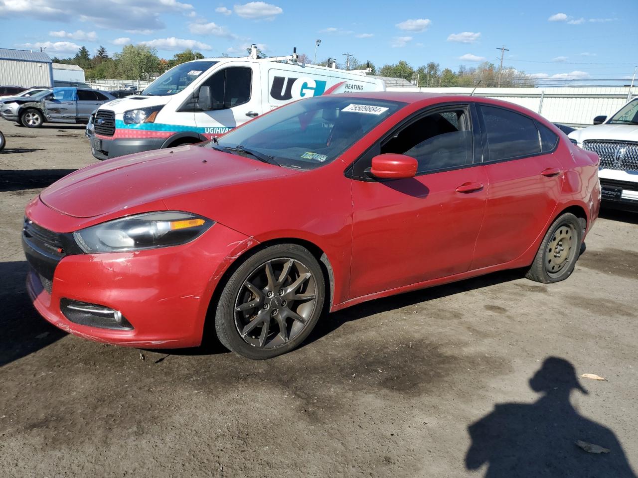 2013 Dodge Dart VIN 1C3CDFBA4DD304400