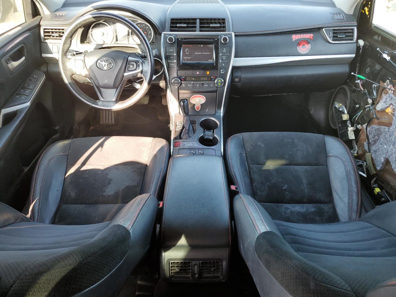 2015 Toyota Camry VIN 4T1BF1FK1FU040042 Copart auction photo, front end / rear end damage thumbnail 8