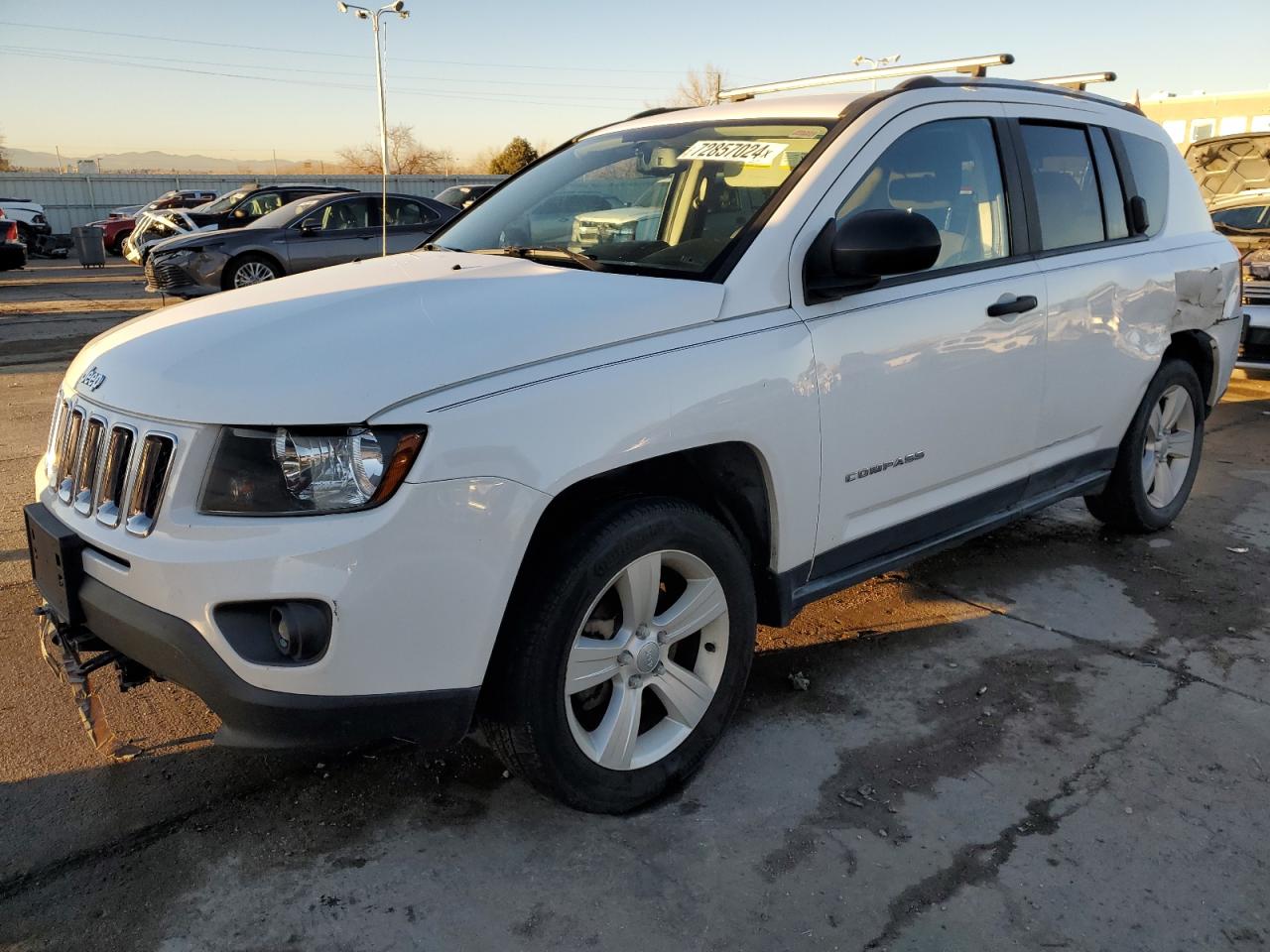 2017 Jeep Compass VIN 1C4NJDBB1HD213066