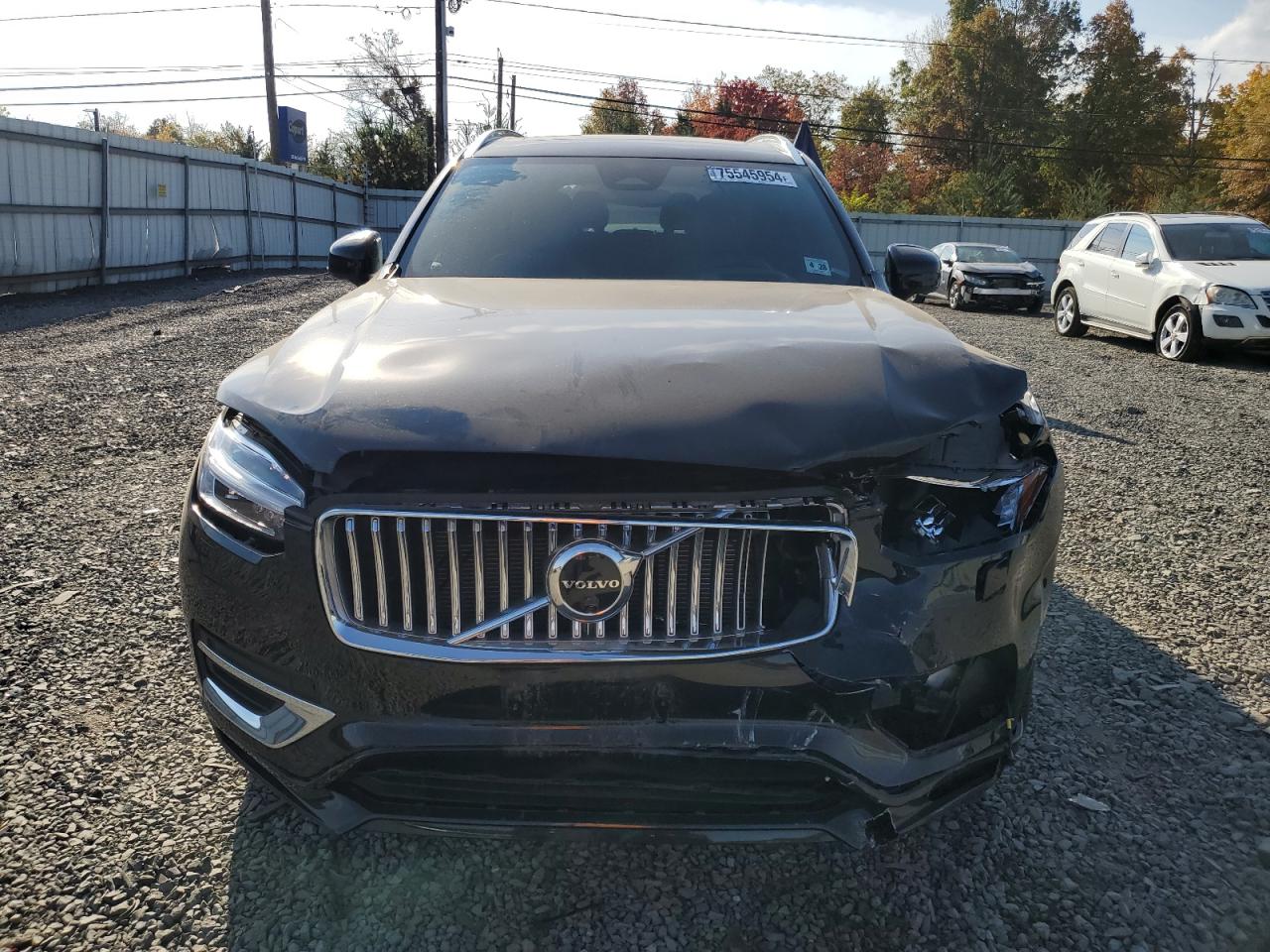 2023 Volvo XC90 VIN YV4062PA9P1971699 Copart auction photo, front end / side damage thumbnail 5