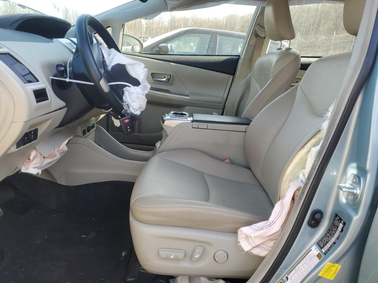 2017 Toyota Prius VIN JTDZN3EU0HJ074370 Copart auction photo, front end damage thumbnail 7