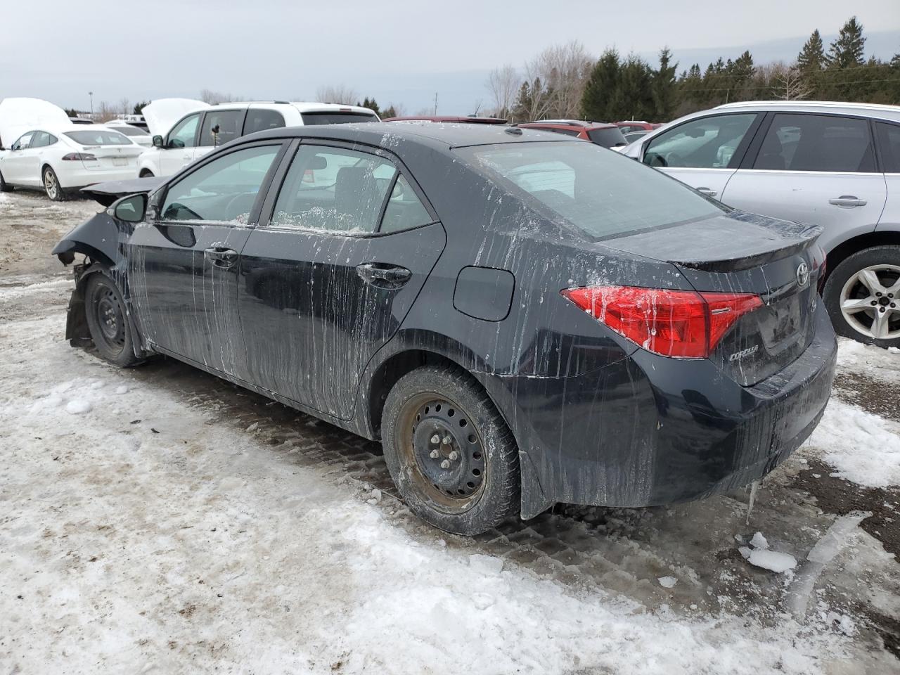 2018 Toyota Corolla VIN 2T1BURHE9JC037248 Copart auction photo, front end / undercarriage damage thumbnail 2