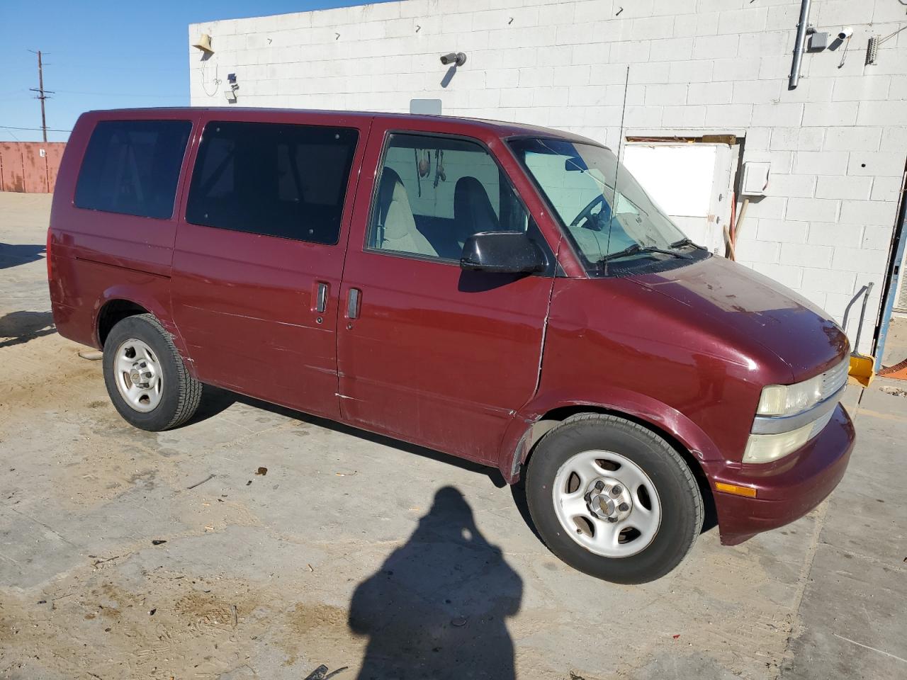 2003 Chevrolet Astro VIN 1GNDM19X73B106781 Copart auction photo, rear end damage thumbnail 4
