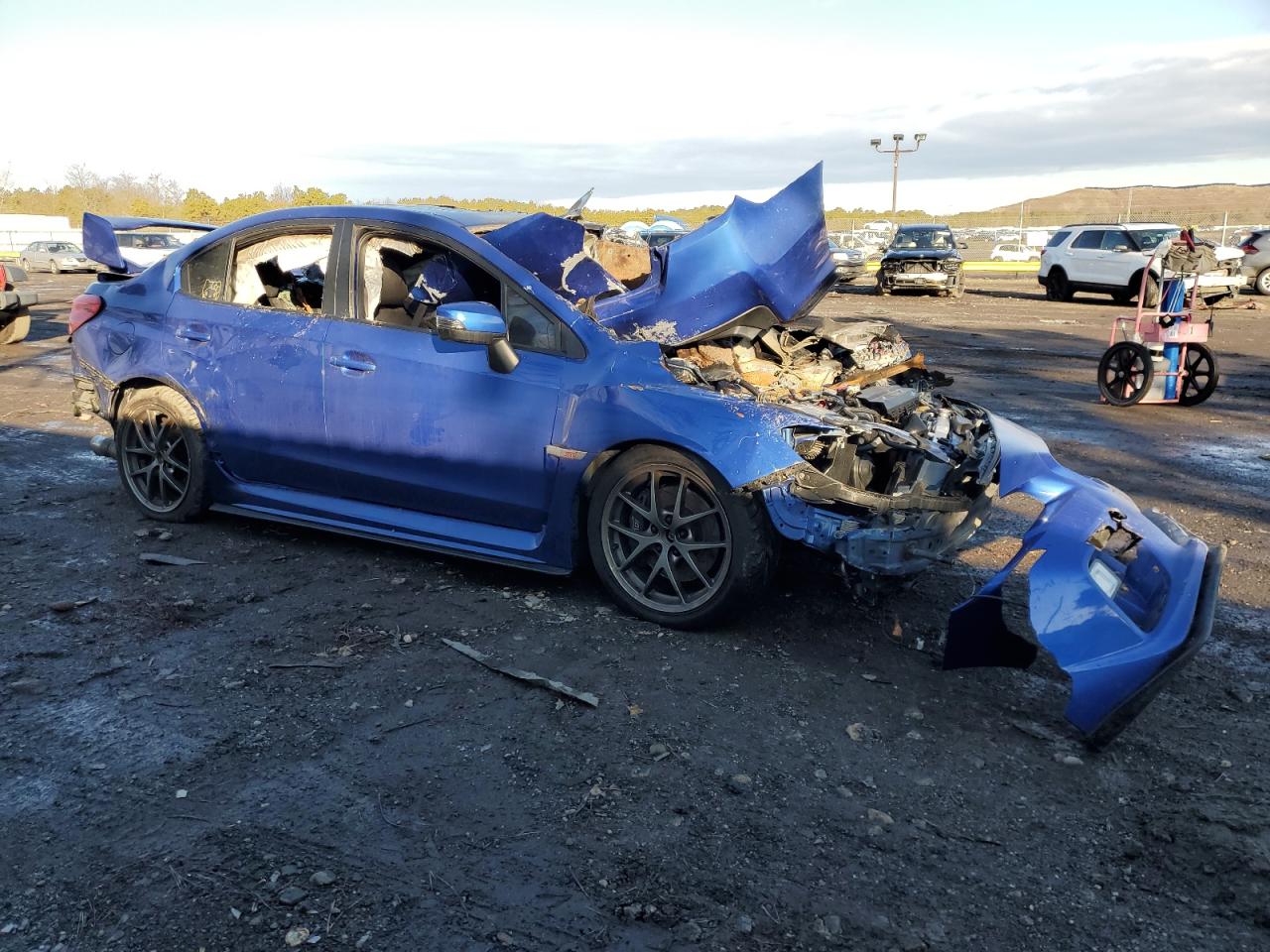 2015 Subaru WRX VIN JF1VA2U60F9812308 Copart auction photo, all over / burn - interior damage thumbnail 4