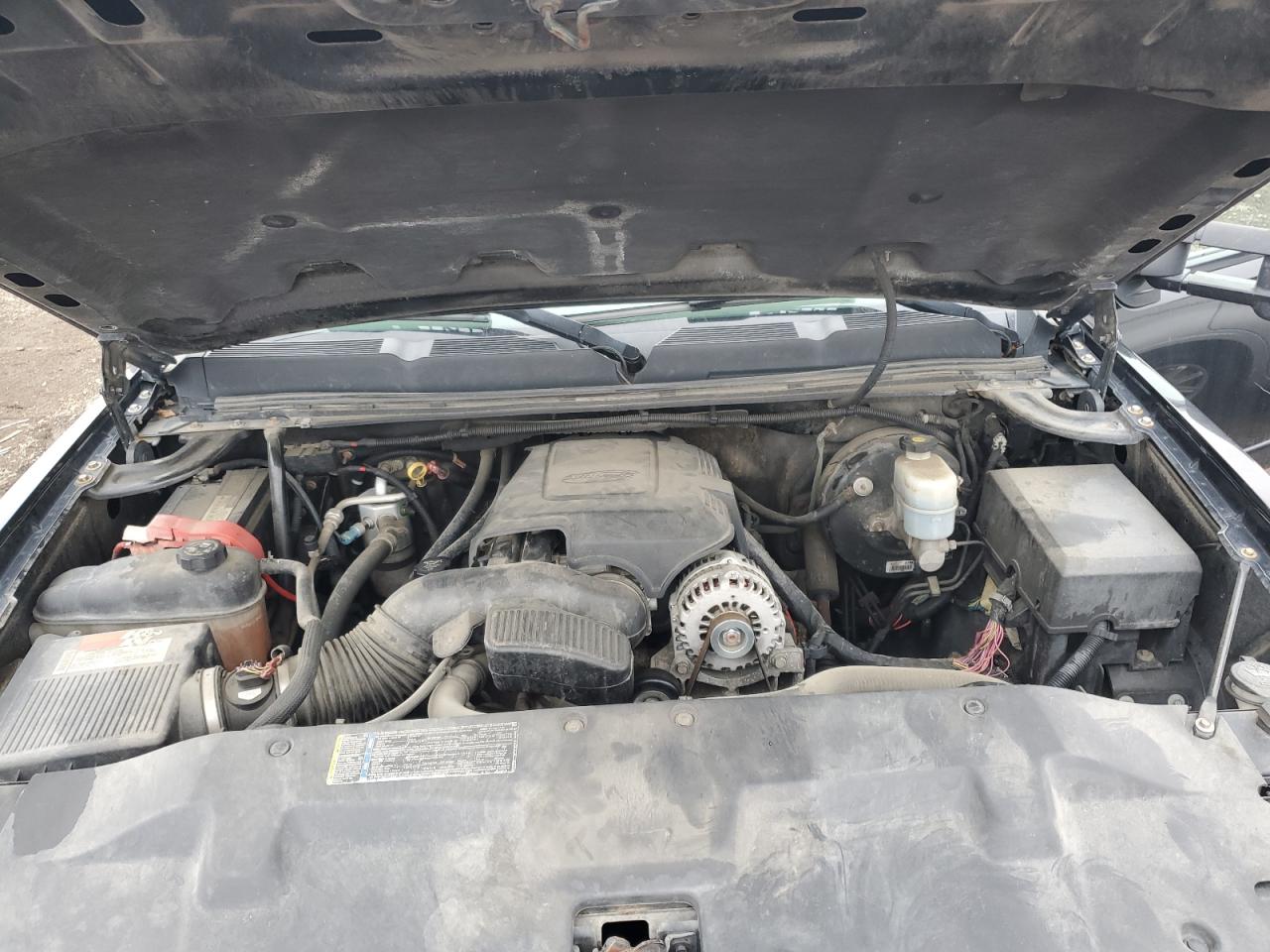 2008 Chevrolet Silverado VIN 2GCEK133881193607 Copart auction photo, rear end / mechanical damage thumbnail 12