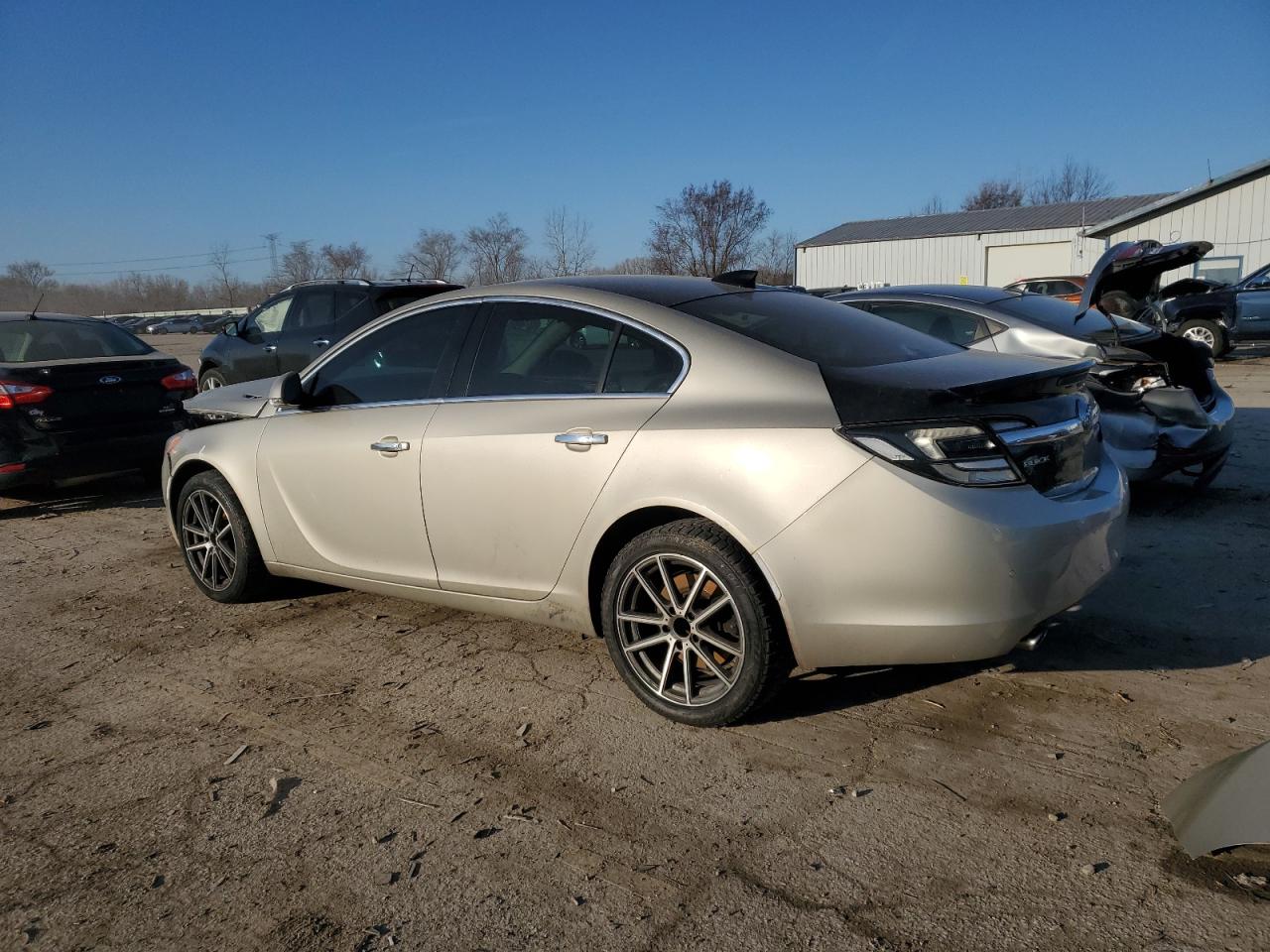 2014 Buick Regal VIN 2G4GN5EX2E9269659 Copart auction photo, front end damage thumbnail 2