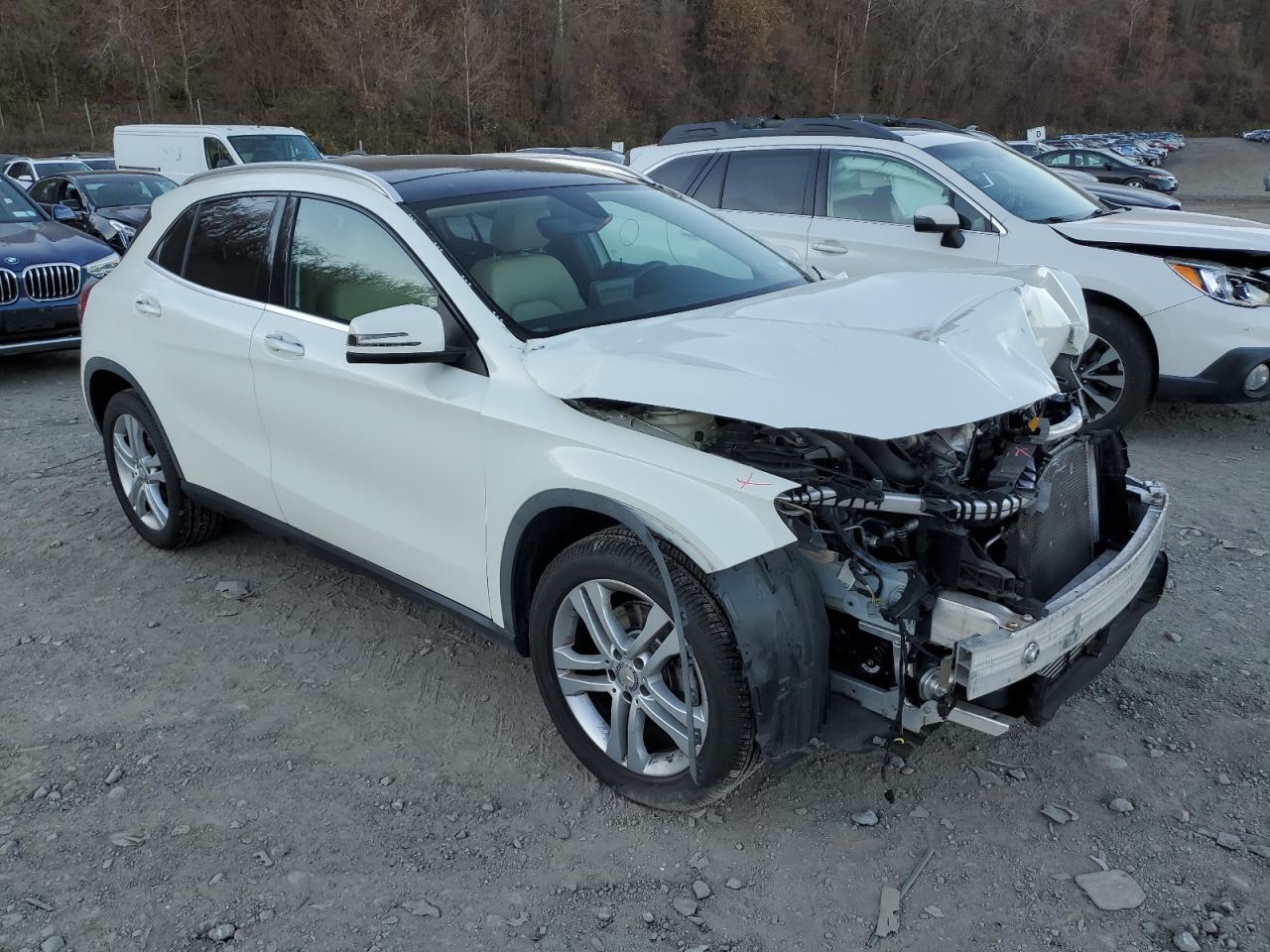 2018 Mercedes-Benz GLA-klasse VIN WDCTG4GB6JJ369247 Copart auction photo, front end / minor dent/scratches damage thumbnail 4
