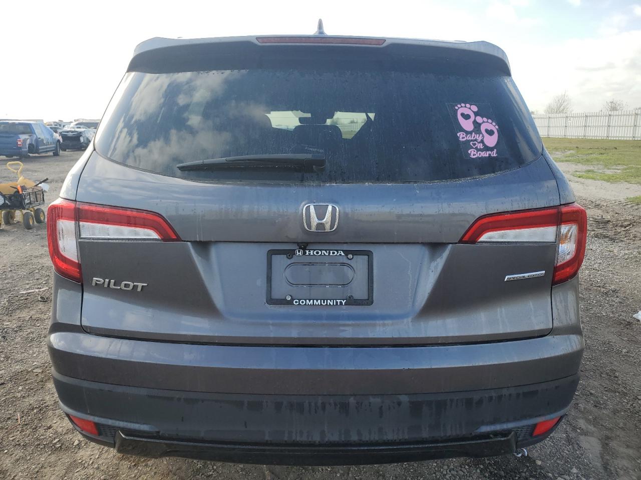 2022 Honda Pilot VIN 5FNYF5H27NB017990 Copart auction photo, front end / mechanical damage thumbnail 6