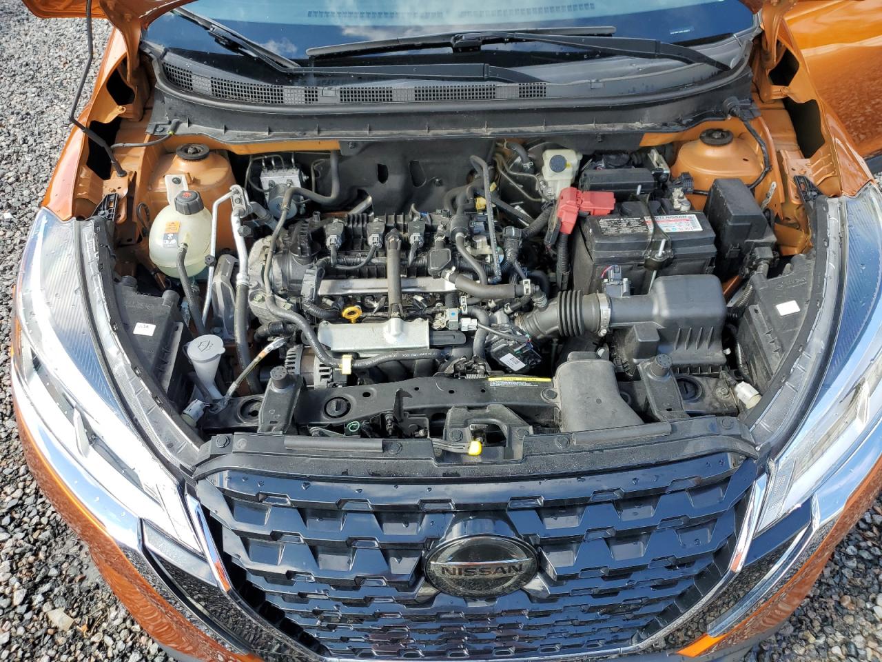 2021 Nissan Kicks VIN 3N1CP5CV8ML465912 Copart auction photo, front end / side damage thumbnail 12