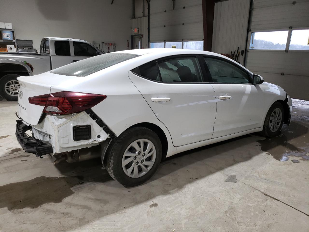 2019 Hyundai Elantra VIN 5NPD74LF8KH490245 Copart auction photo, front end / rear end damage thumbnail 3
