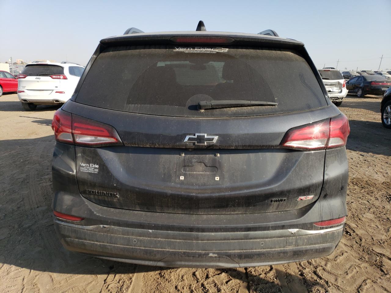 2022 Chevrolet Equinox VIN 2GNAXWEV2N6150589 Copart auction photo, hail damage thumbnail 6