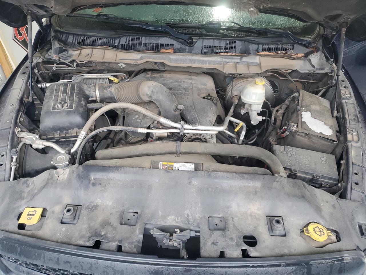 2014 RAM 1500 VIN 1C6RR6KT5ES229770 Copart auction photo, rear end damage thumbnail 13