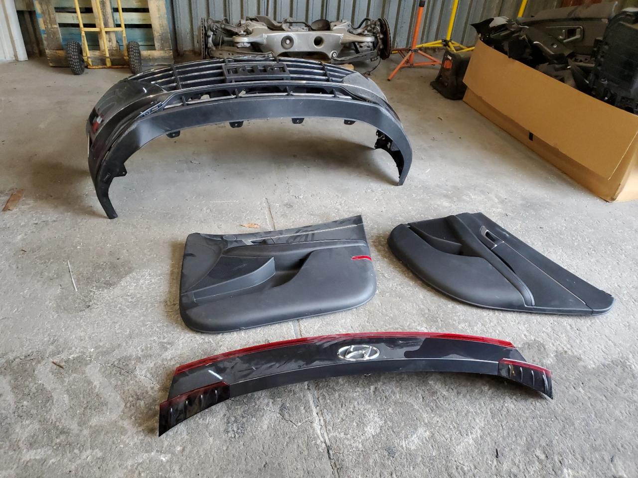 2021 Hyundai Sonata VIN 5NPEG4JA8MH104020 Copart auction photo, all over / stripped damage thumbnail 12