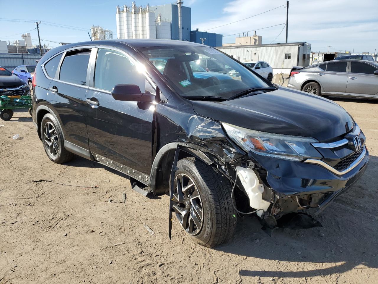 2016 Honda CR-V VIN 5J6RM4H48GL098899 Copart auction photo, all over damage thumbnail 4