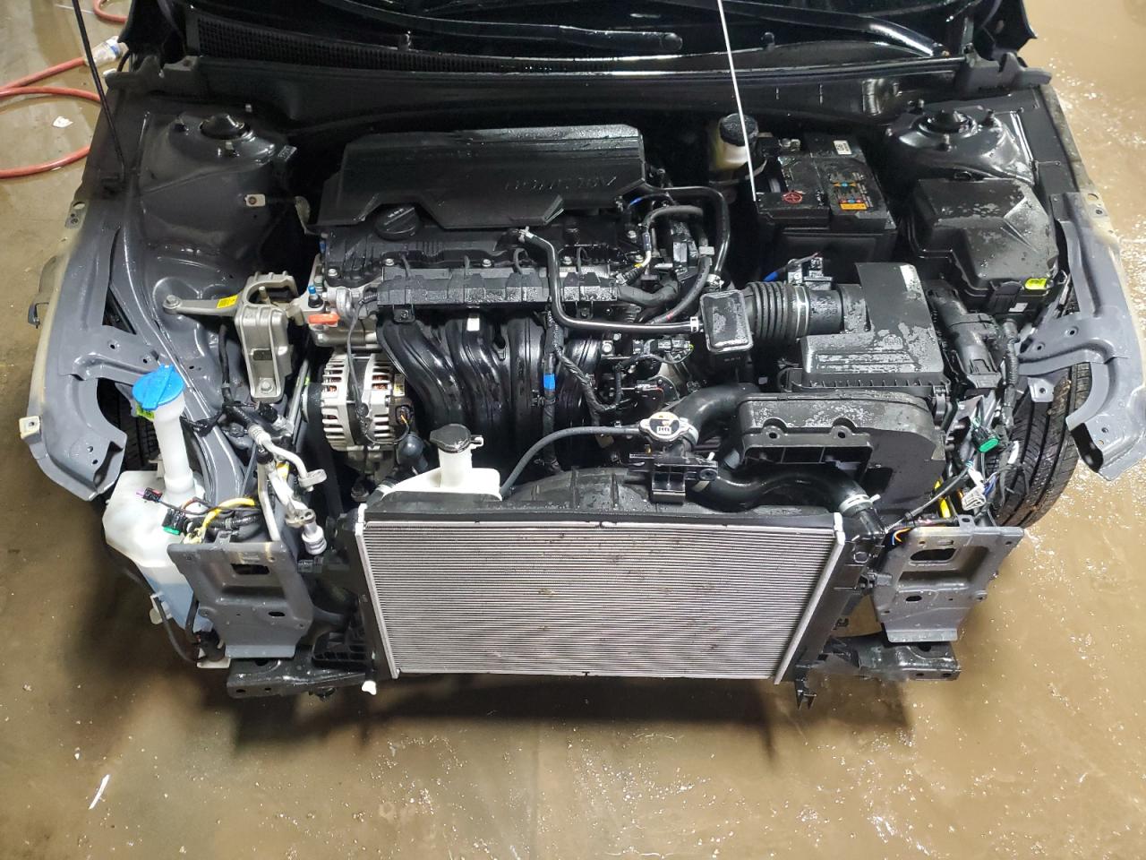 2024 Hyundai Elantra VIN KMHLM4DG0RU736700 Copart auction photo, front end damage thumbnail 11