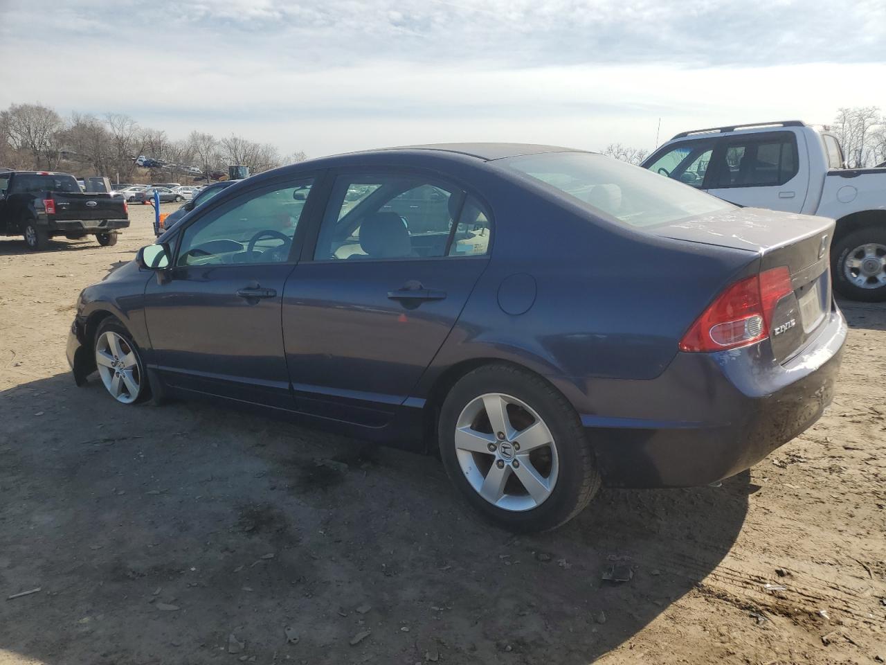 2007 Honda Civic VIN 1HGFA16887L061262 Copart auction photo, front end / minor dent/scratches damage thumbnail 2