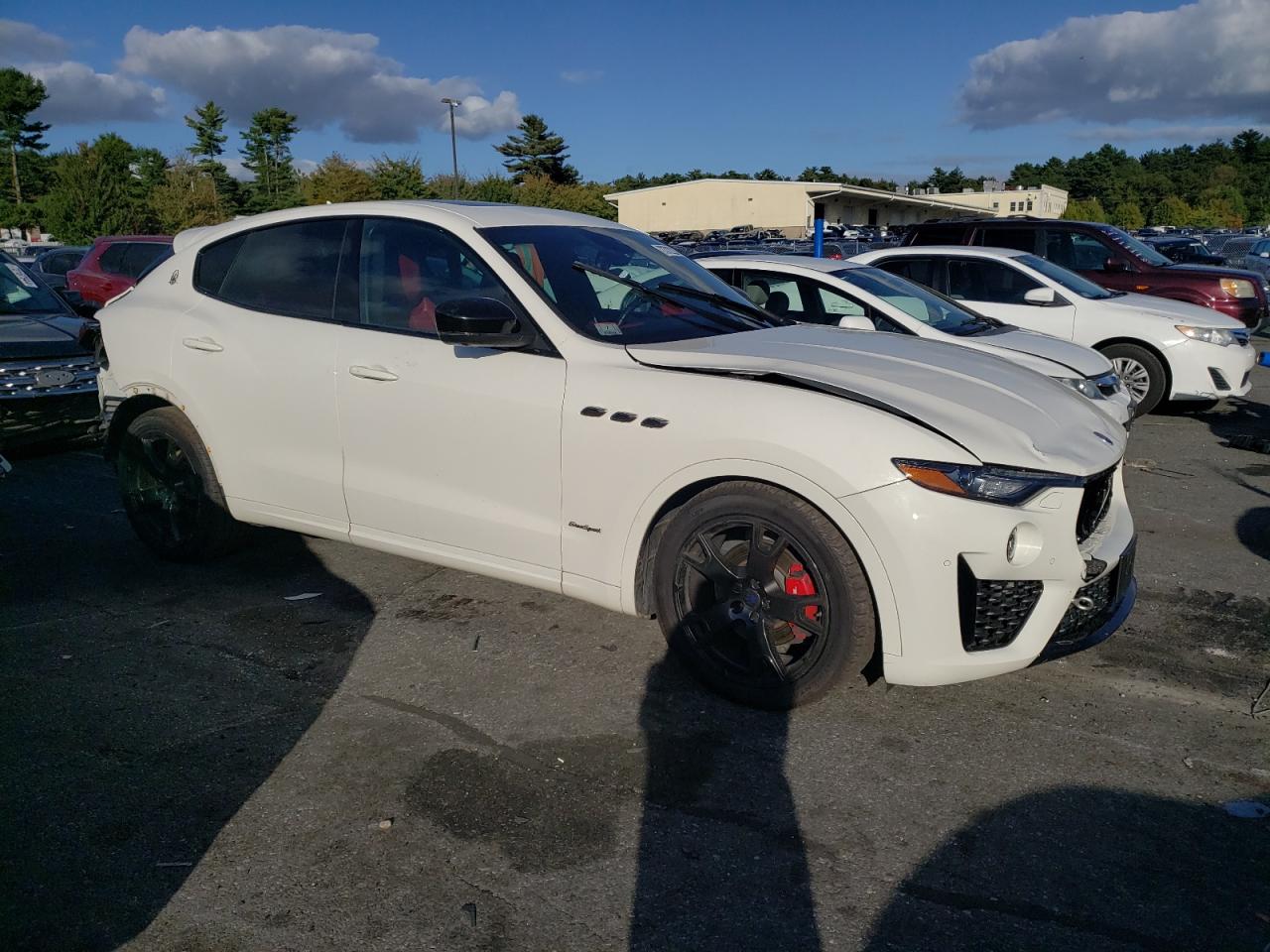 2019 Maserati Levante VIN ZN661XUS9KX328117 Copart auction photo, front end / rear end damage thumbnail 4