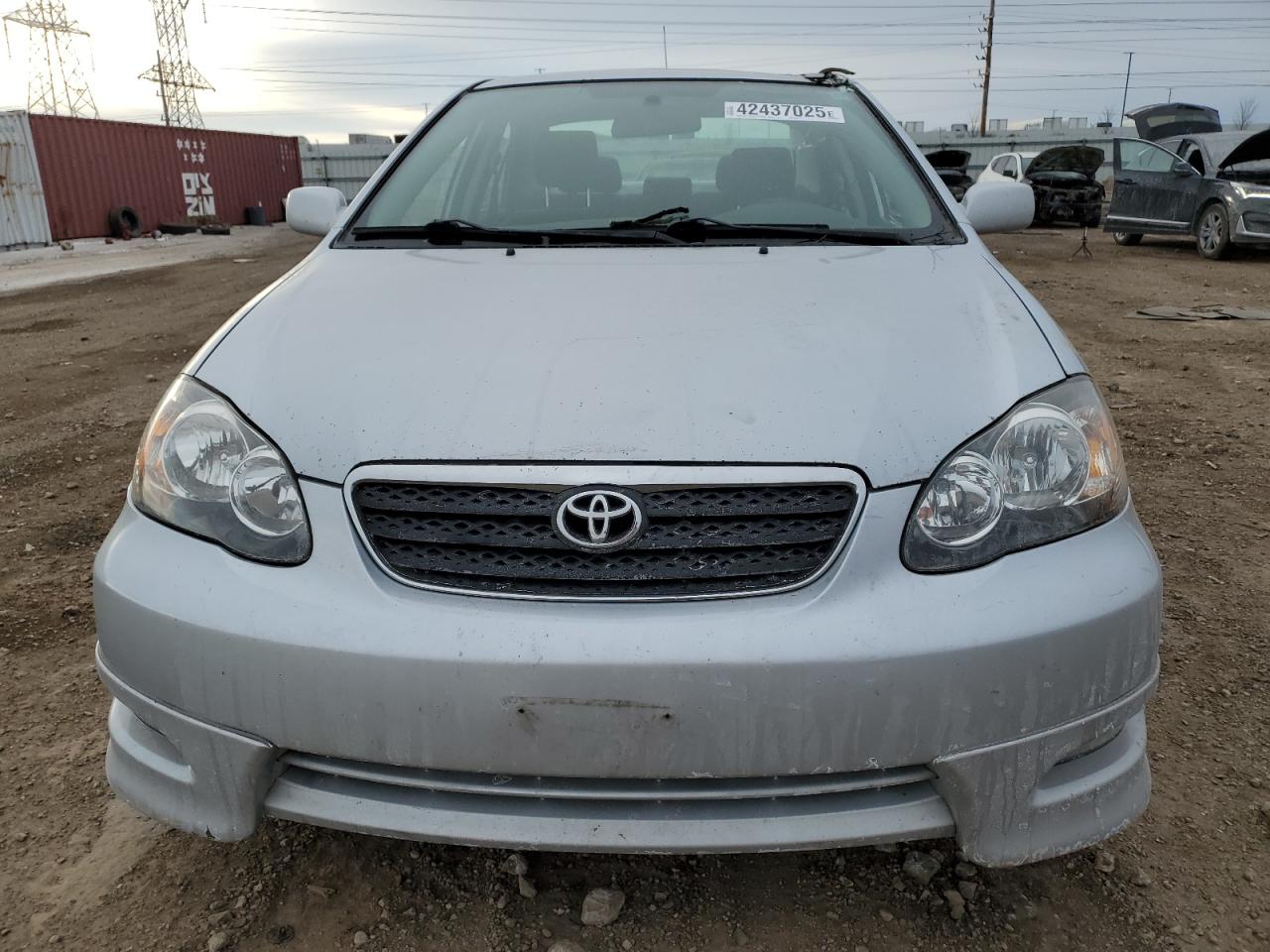 2007 Toyota Corolla VIN 1NXBR30E67Z860706 Copart auction photo, side / top/roof damage thumbnail 5