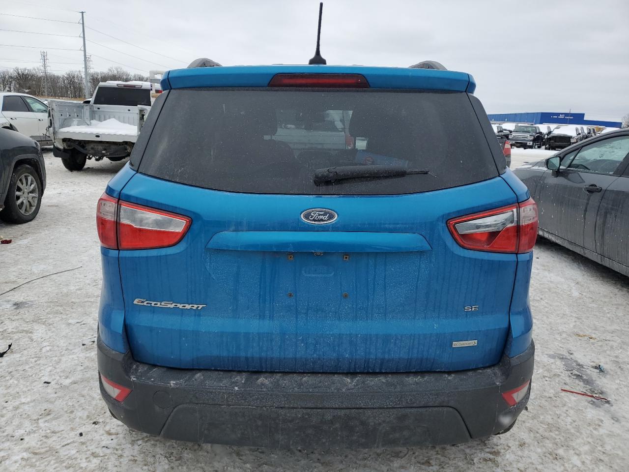 2018 Ford EcoSport VIN MAJ3P1TE0JC186103 Copart auction photo, front end / undercarriage damage thumbnail 6