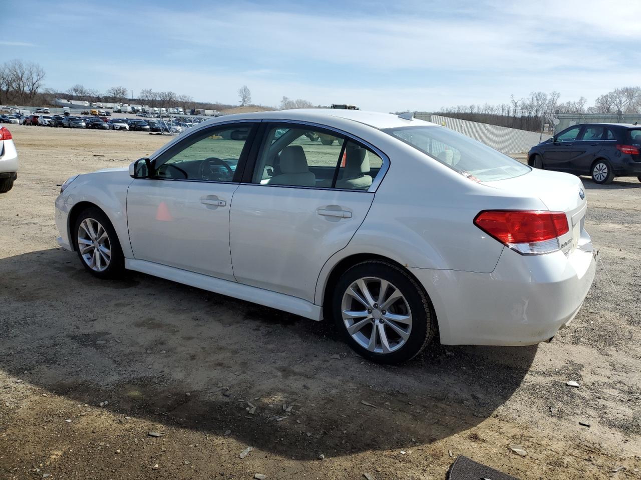 2014 Subaru Legacy VIN 4S3BMBD66E3023392 Copart auction photo, rear end damage thumbnail 2