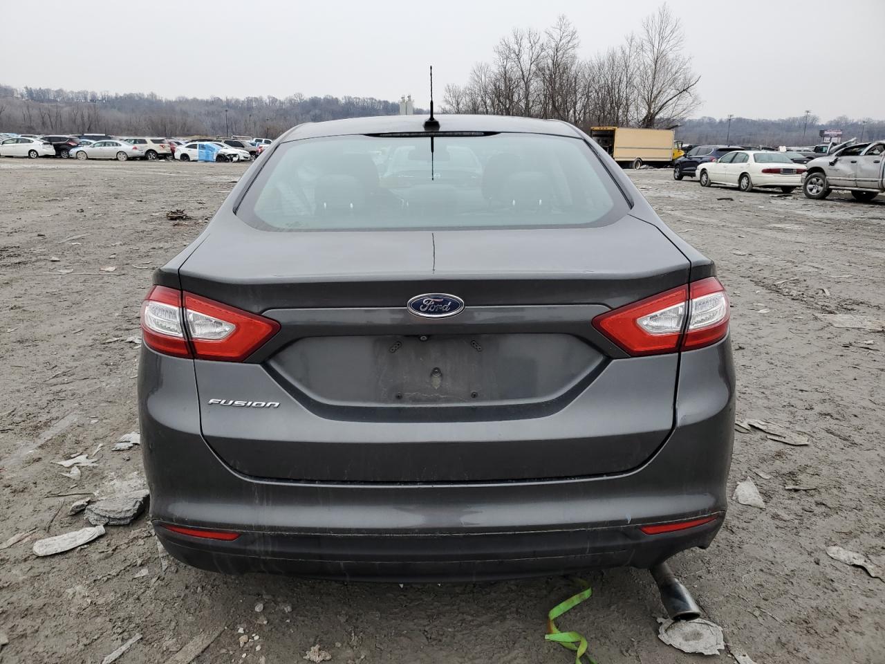 2015 Ford Fusion VIN 3FA6P0G7XFR155565 Copart auction photo, side damage thumbnail 6