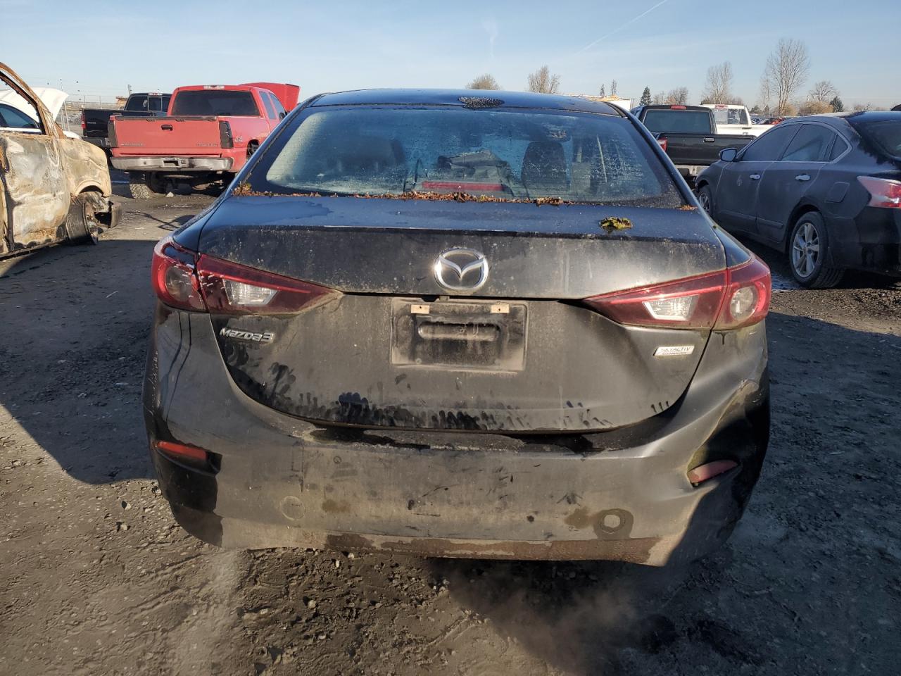 2016 Mazda 3 VIN JM1BM1U74G1276583 Copart auction photo, front end damage thumbnail 6