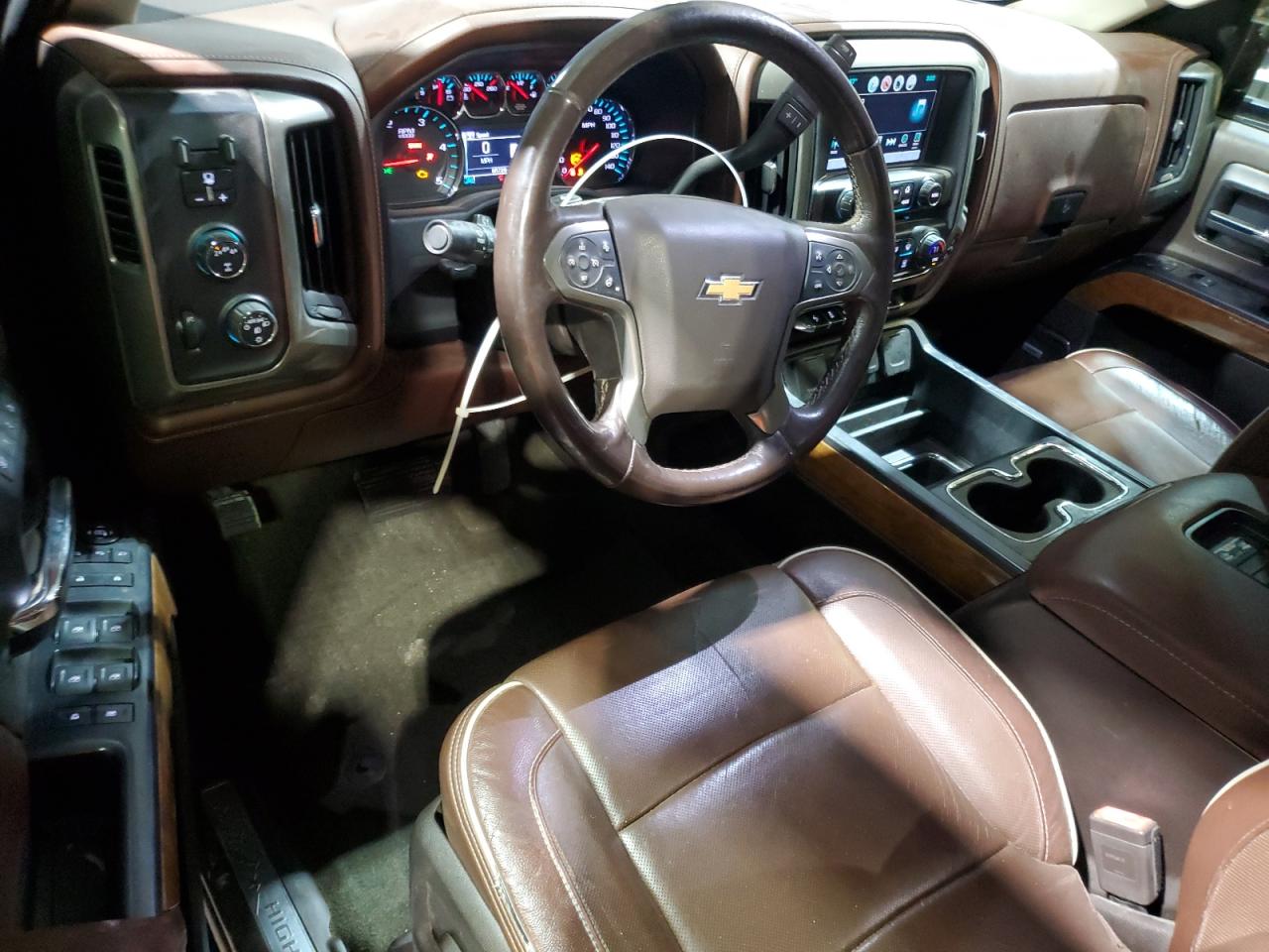 2018 Chevrolet Silverado VIN 1GC4K1EY0JF224318 Copart auction photo, side damage thumbnail 8