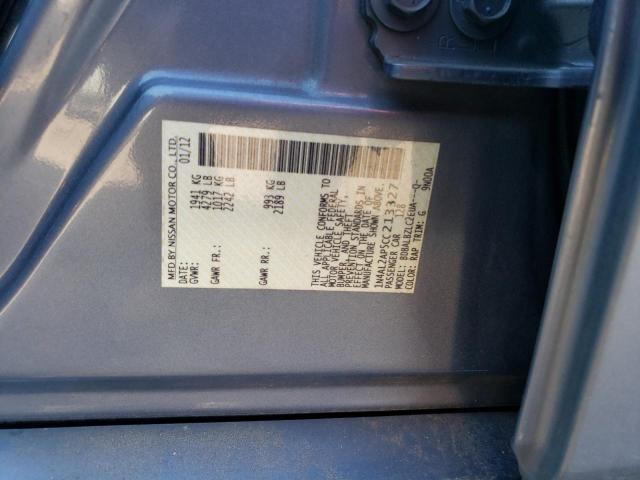 2012 Nissan Altima VIN 1N4AL2AP5CC213327 Copart auction photo, front end damage thumbnail 12