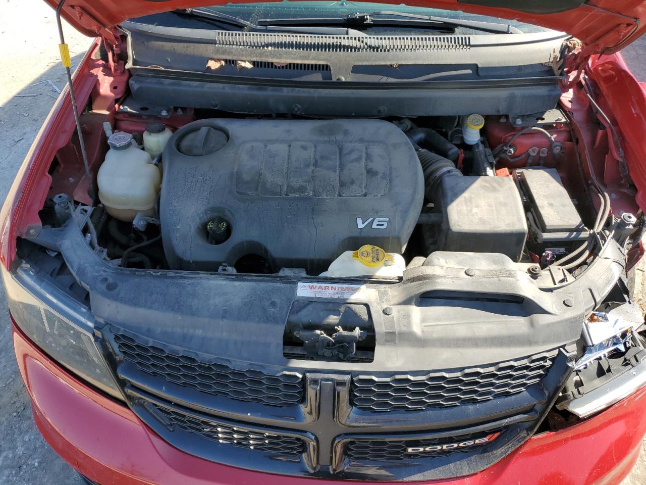2018 Dodge Journey VIN 3C4PDCGG0JT156793 Copart auction photo, front end damage thumbnail 12
