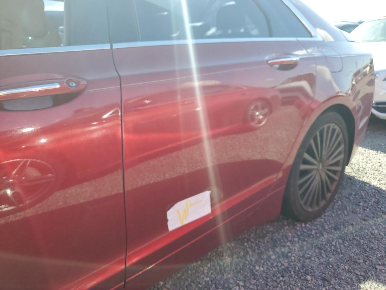 2017 Lincoln MKZ VIN 3LN6L5E97HR654801 Copart auction photo, water/flood damage thumbnail 12