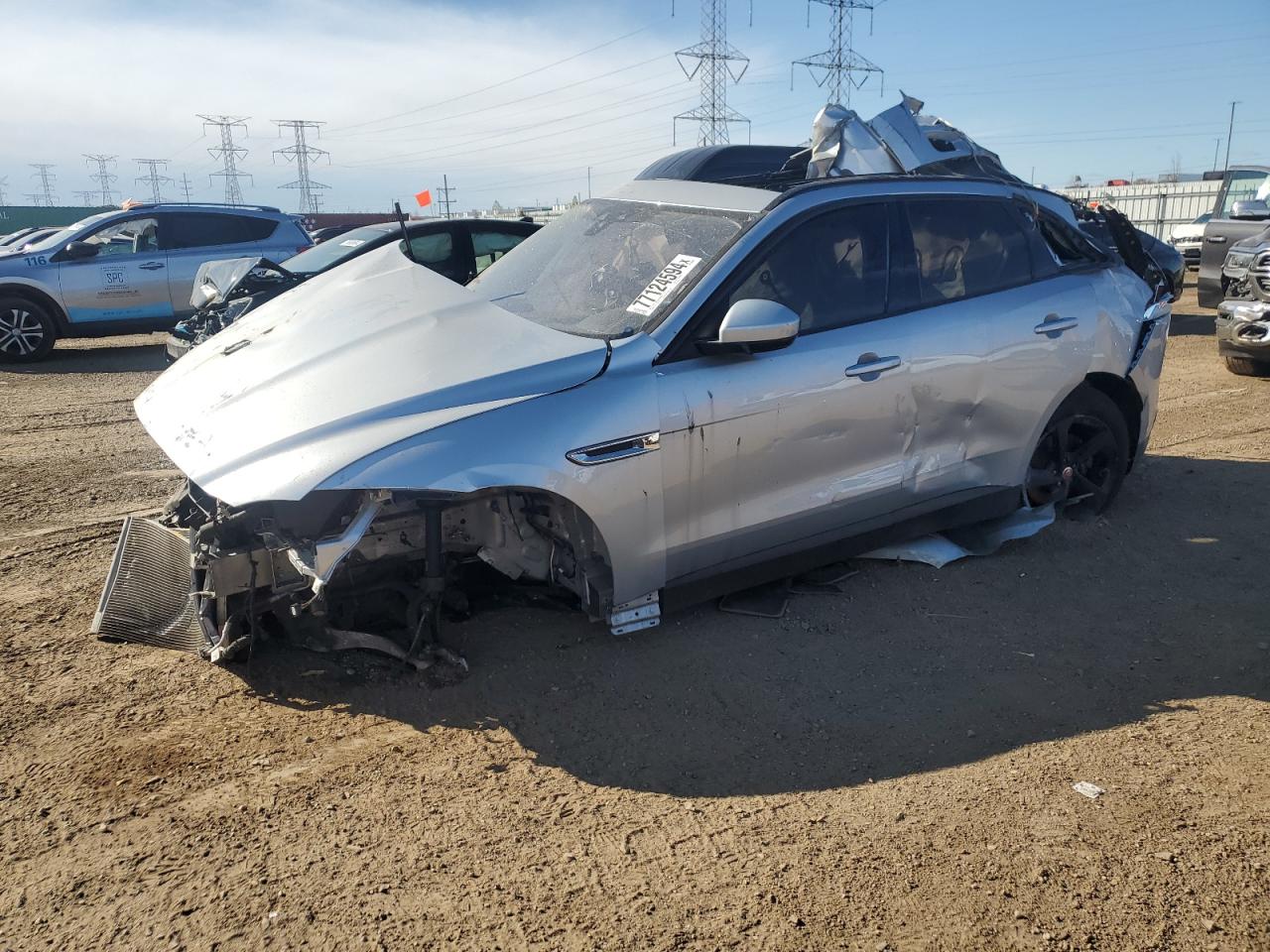 2018 Jaguar F-Pace VIN SADCJ2FX9JA262156