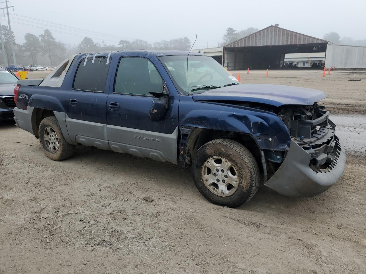 2002 Chevrolet Avalanche VIN 3GNEC13T42G258083 Copart auction photo, rollover damage thumbnail 4