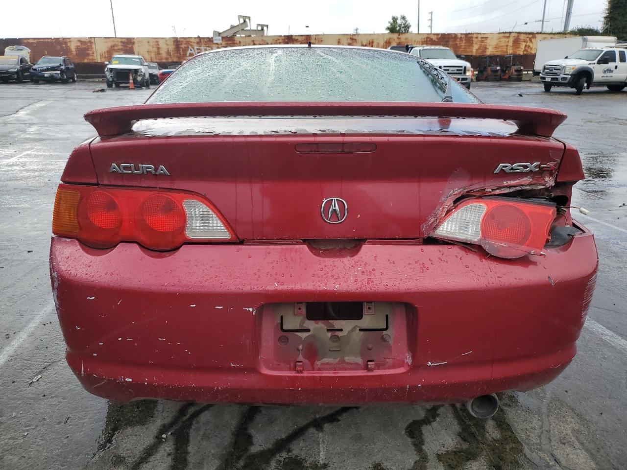 2002 Acura RSX VIN JH4DC53022C001166 Copart auction photo, mechanical damage thumbnail 6